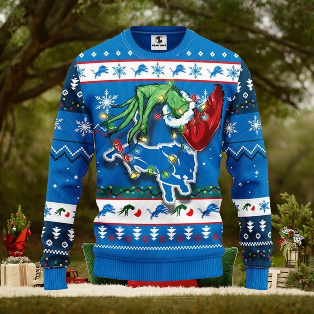 Detroit Lions Grinch Xmas Ugly Christmas Sweater Best Christmas Gift Ideas Detroit Lions Grinch Xmas Ugly Christmas Sweater Best Christmas Gift Ideas