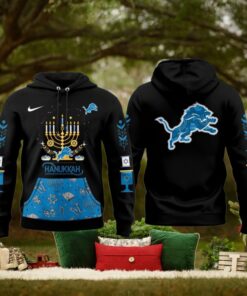 Detroit Lions Happy Hanukkah Limited For Fans Hoodie