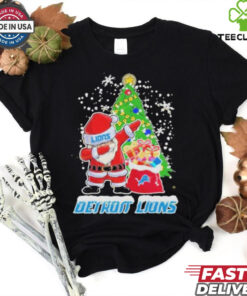 Detroit Lions Happy Holiday Christmas Gifts Unisex T Shirt 2 Detroit Lions Happy Holiday Christmas Gifts Unisex T Shirt
