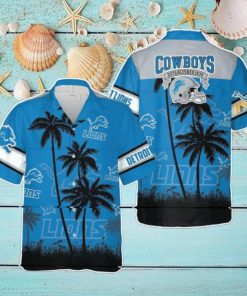 Detroit Lions Hawaiian Shirt Trending For Fans Sport NFL