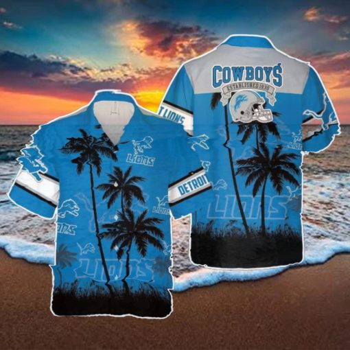 Detroit Lions Hawaiian Shirt Trending For Fans Sport NFL