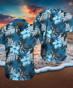 Detroit Lions Hawaiian Tracksuit Floral Outfits Button Down Shirt Beach Shorts