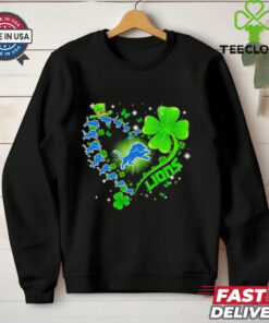 Detroit Lions Heart Lucky St. Patrick’s Day shirt
