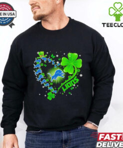 Detroit Lions Heart Lucky St. Patrick’s Day shirt