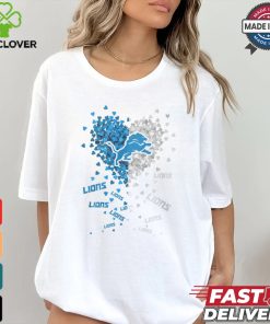 Detroit Lions Heart Shirt