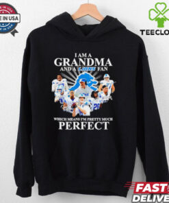 Detroit Lions I am a grandma and a Lions fan perfect shirt