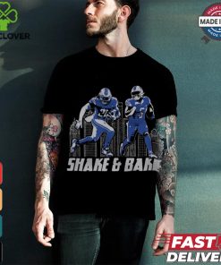 Detroit Lions Jahmyr Gibbs David Montgomery Shake & Bake T Shirt