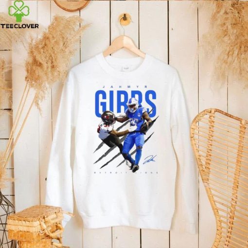 Detroit Lions Jahmyr Gibbs vs Antoine Winfield Jr hoodie, sweater, longsleeve, shirt v-neck, t-shirt