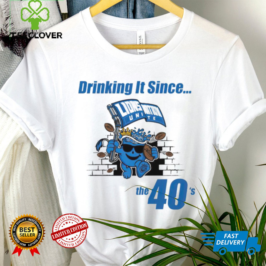 Detroit Lions Kool Aid drinking it since the 40’s shirt Detroit Lions Kool Aid drinking it since the 40’s shirt