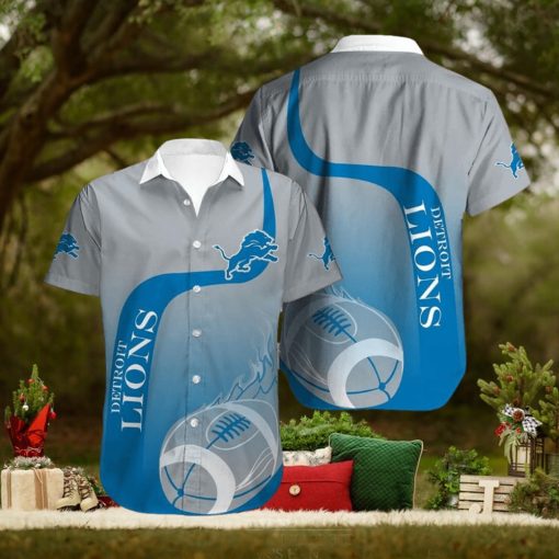 Detroit Lions Limited Edition Tropical Outfit Beach Shirt Hawaiian Shirt