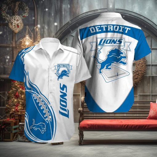 Detroit Lions Limited Edition Tropical Outfit Hawaiian Shirt