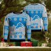 Budweiser Personalized Name Ugly Knitted Sweater Christmas Gift