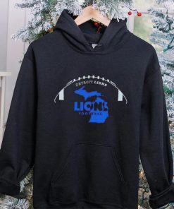 Detroit Lions Map Of The Team Football shirt