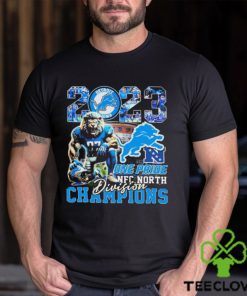 Detroit Lions Mascot 2023 One Pride NFC North Division Champions shirt