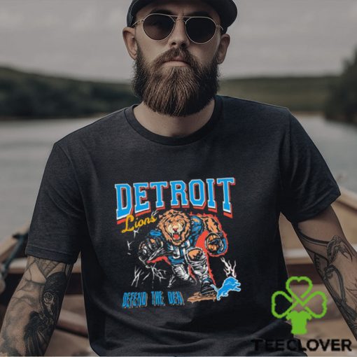 Detroit Lions Mascot Defend The Den Shirt