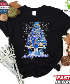 Detroit Lions Merry Gritmas Christmas Tree Players shirt