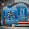 Modelo Negra Festive All Over Ugly Sweater