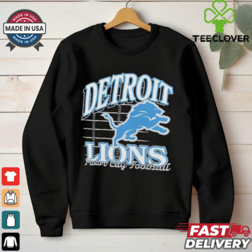Detroit Lions Motor City Football Gridiron T Shirts