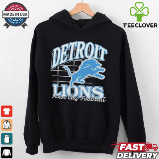 Detroit Lions Motor City Football Gridiron T Shirts