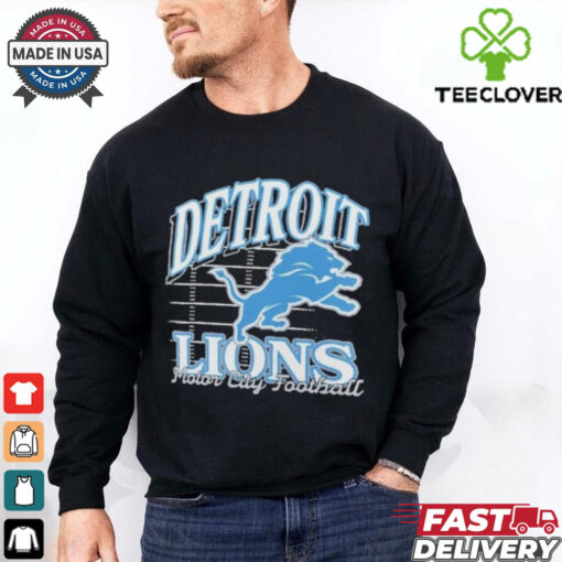 Detroit Lions Motor City Football Gridiron T Shirts