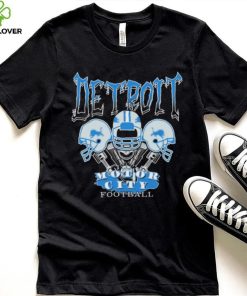 Detroit Lions Motor City Football Helmet Shirt
