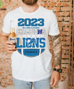 Detroit Lions NFC North Champions 2023 t shirt