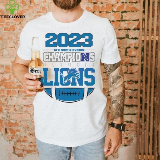 Detroit Lions NFC North Champions 2023 t hoodie, sweater, longsleeve, shirt v-neck, t-shirt