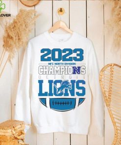 Detroit Lions NFC North Champions 2023 t hoodie, sweater, longsleeve, shirt v-neck, t-shirt