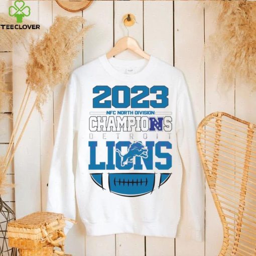 Detroit Lions NFC North Champions 2023 t hoodie, sweater, longsleeve, shirt v-neck, t-shirt