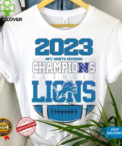 Detroit Lions NFC North Champions 2023 t hoodie, sweater, longsleeve, shirt v-neck, t-shirt