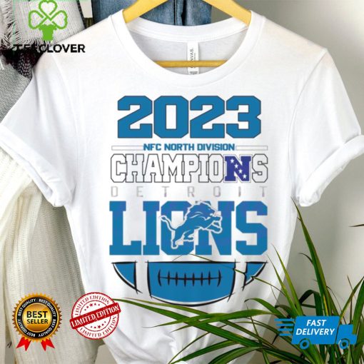 Detroit Lions NFC North Champions 2023 t hoodie, sweater, longsleeve, shirt v-neck, t-shirt