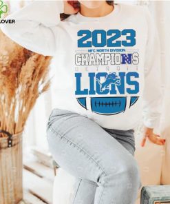 Detroit Lions NFC North Champions 2023 t hoodie, sweater, longsleeve, shirt v-neck, t-shirt