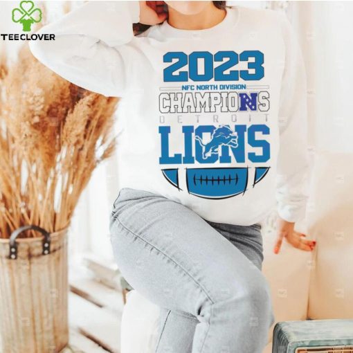 Detroit Lions NFC North Champions 2023 t hoodie, sweater, longsleeve, shirt v-neck, t-shirt