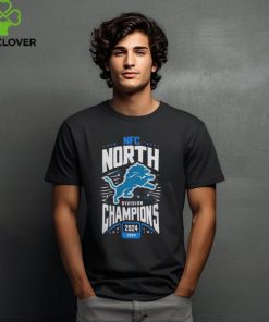 Detroit Lions NFC North Division Champions 2024 Tee Shirt