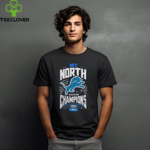 Detroit Lions NFC North Division Champions 2024 Tee Shirt