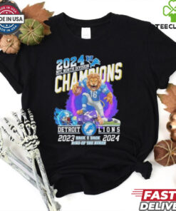 Detroit Lions NFC North Division Champions 2025 Back To Back King Of The North shirt