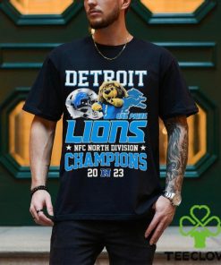 Detroit Lions NFC North Division Champions one pride 2023 shirt