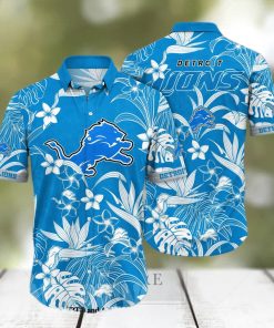 Detroit Lions NFL Flower Classic Hawaiian Shirt