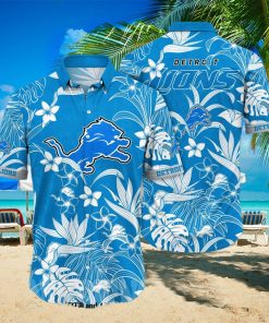 Detroit Lions NFL Flower Classic Hawaiian Shirt