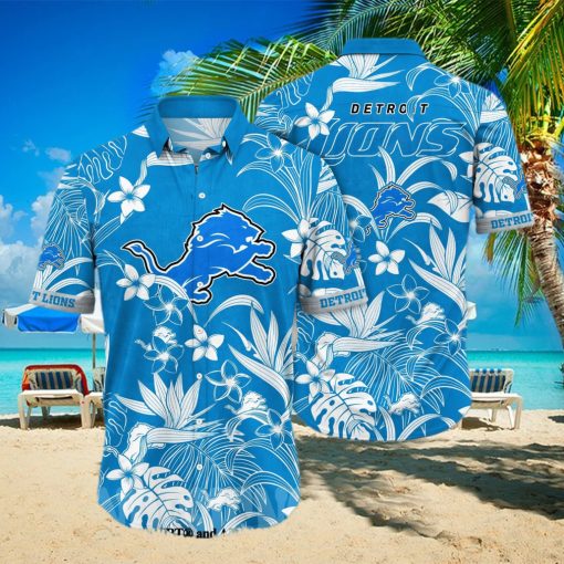 Detroit Lions NFL Flower Classic Hawaiian Shirt