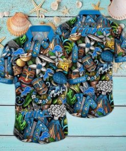 Detroit Lions NFL Flower Hawaii Shirt And Tshirt For Fans