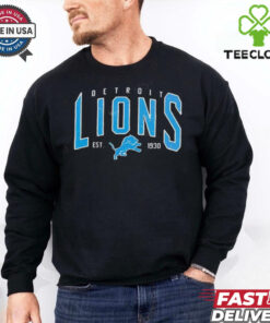 Detroit Lions NFL Football Retro Graphic shirt