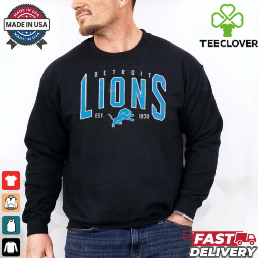 Detroit Lions NFL Football Retro Graphic shirt