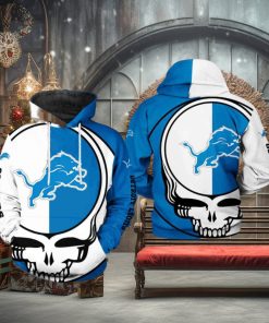 Detroit Lions NFL Grateful Dead 3D Printed Hoodie