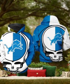 Detroit Lions NFL Grateful Dead 3D Printed Hoodie