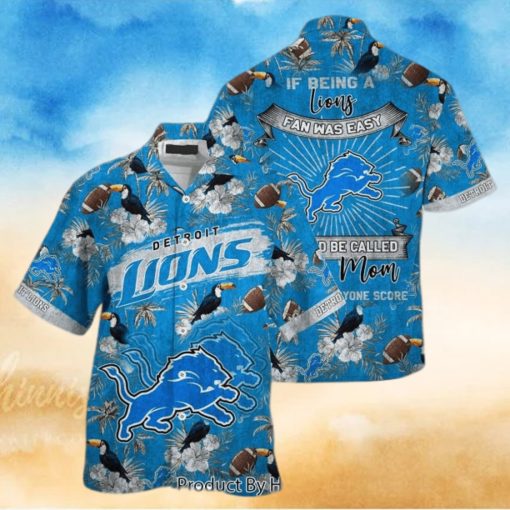 Detroit Lions NFL Hawaiian Shirt Being A Redskins Beach Shirt This For Summer Mom Lets Everyone Score