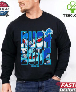 Detroit Lions NFL Rush Zone Football Logo shirt