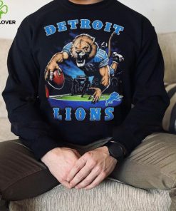 Detroit Lions NFL Team Defend mascot t shirt