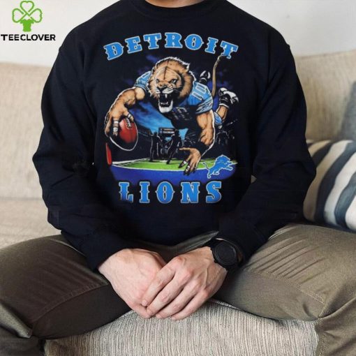 Detroit Lions NFL Team Defend mascot t hoodie, sweater, longsleeve, shirt v-neck, t-shirt