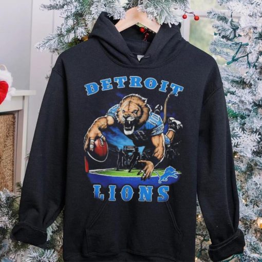 Detroit Lions NFL Team Defend mascot t hoodie, sweater, longsleeve, shirt v-neck, t-shirt